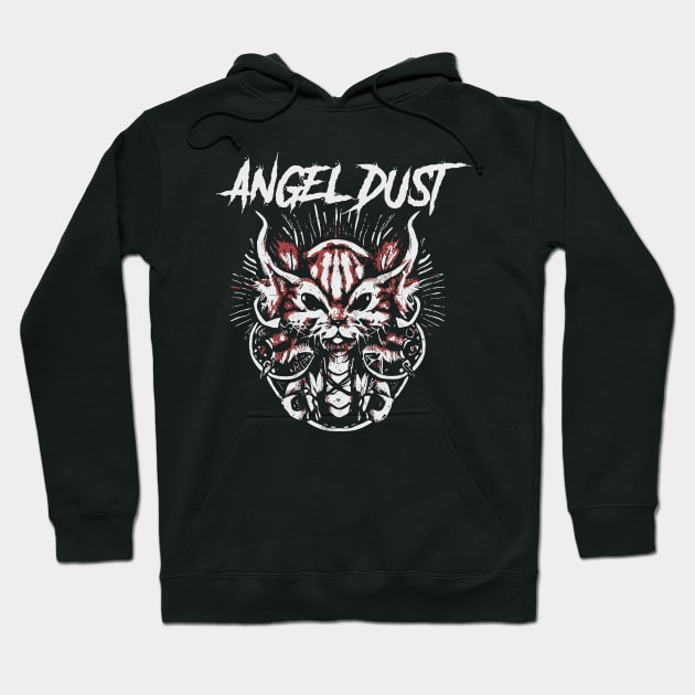 angel dust and the dark fox Hoodie by low spirit